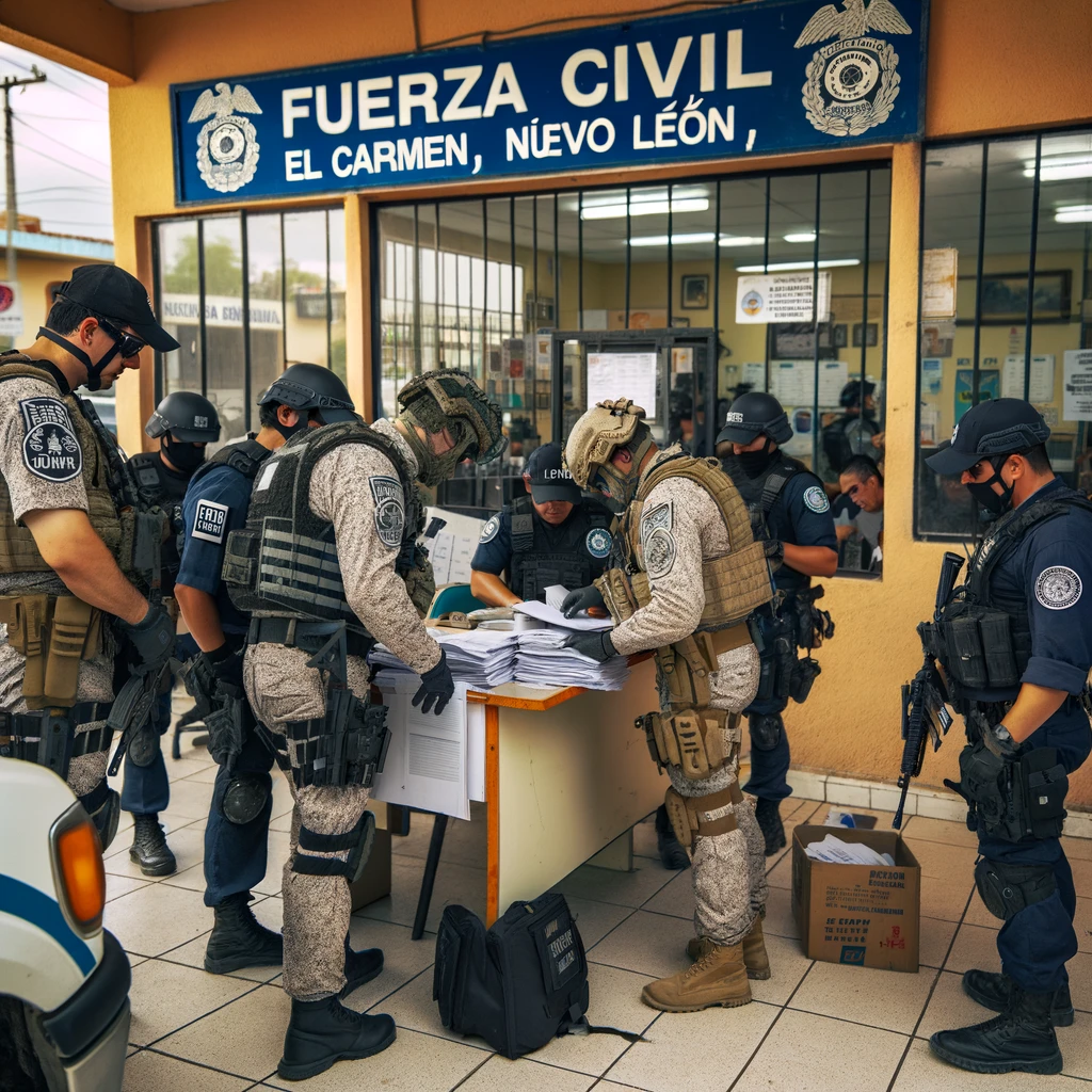 Fuerza Civil Retoma Control en El Carmen por Irregularidades Administrativas, Según Secretario de Seguridad de Nuevo León